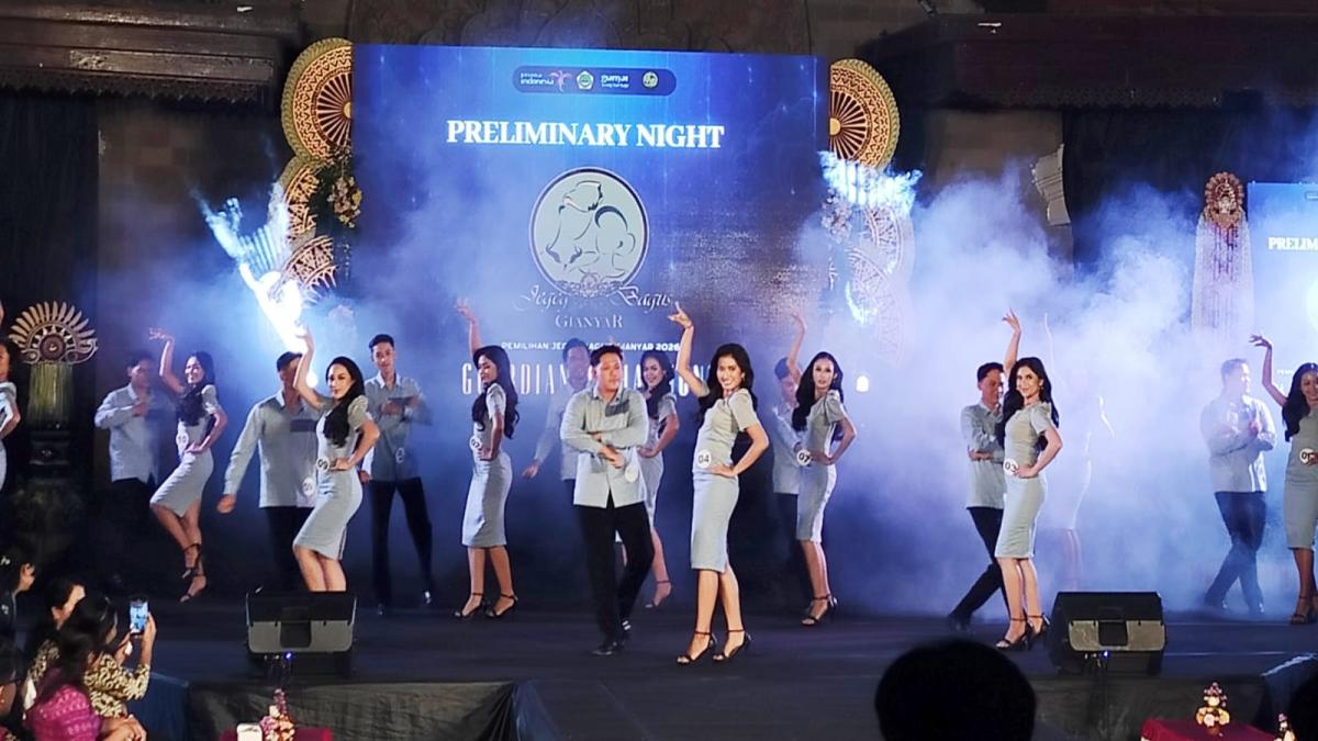 10 Besar Jegeg Bagus Gianyar 2026 Unjuk Kemampuan di Preliminary Night, Masyarakat Diajak Beri Dukungan