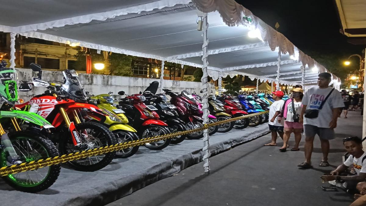 500 Motor Adu Gaya di Gianyar, Kreativitas Anak Muda Semarakkan HUT ke-255 Kota Gianyar