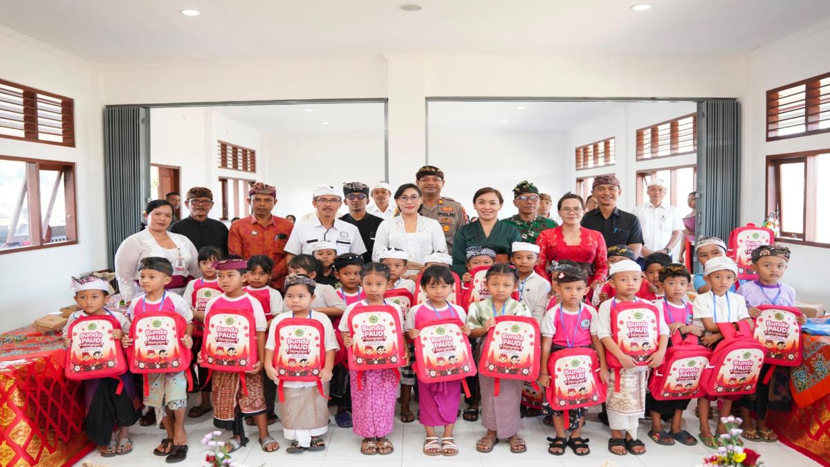 Bunda PAUD Gianyar Pastikan MPLS Ramah Berjalan Optimal, Tekankan Transisi PAUD ke SD Harus Aman dan Menyenangkan