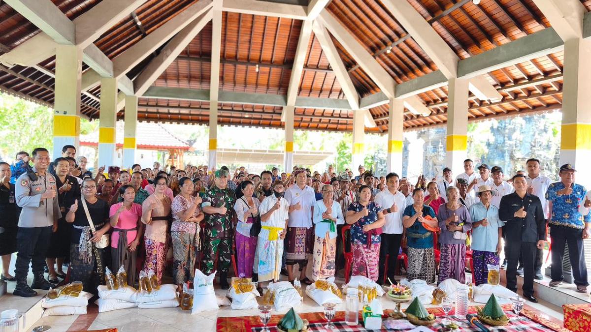 Jelang Galungan dan Kuningan, 90,9 Persen Bantuan Pangan Beras dan Minyak Goreng di Bali Sudah Tersalurkan