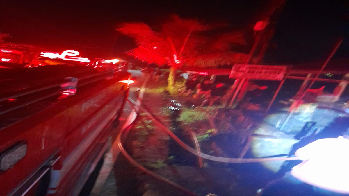 Kantor Koperasi Sri Guna Arta di Tegallalang Terbakar, Kerugian Ditaksir Capai Rp300 Juta