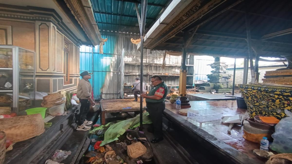 Kebakaran di Griya Anyar Manuaba, Diduga Akibat Api Kompor saat Membuat Kopi