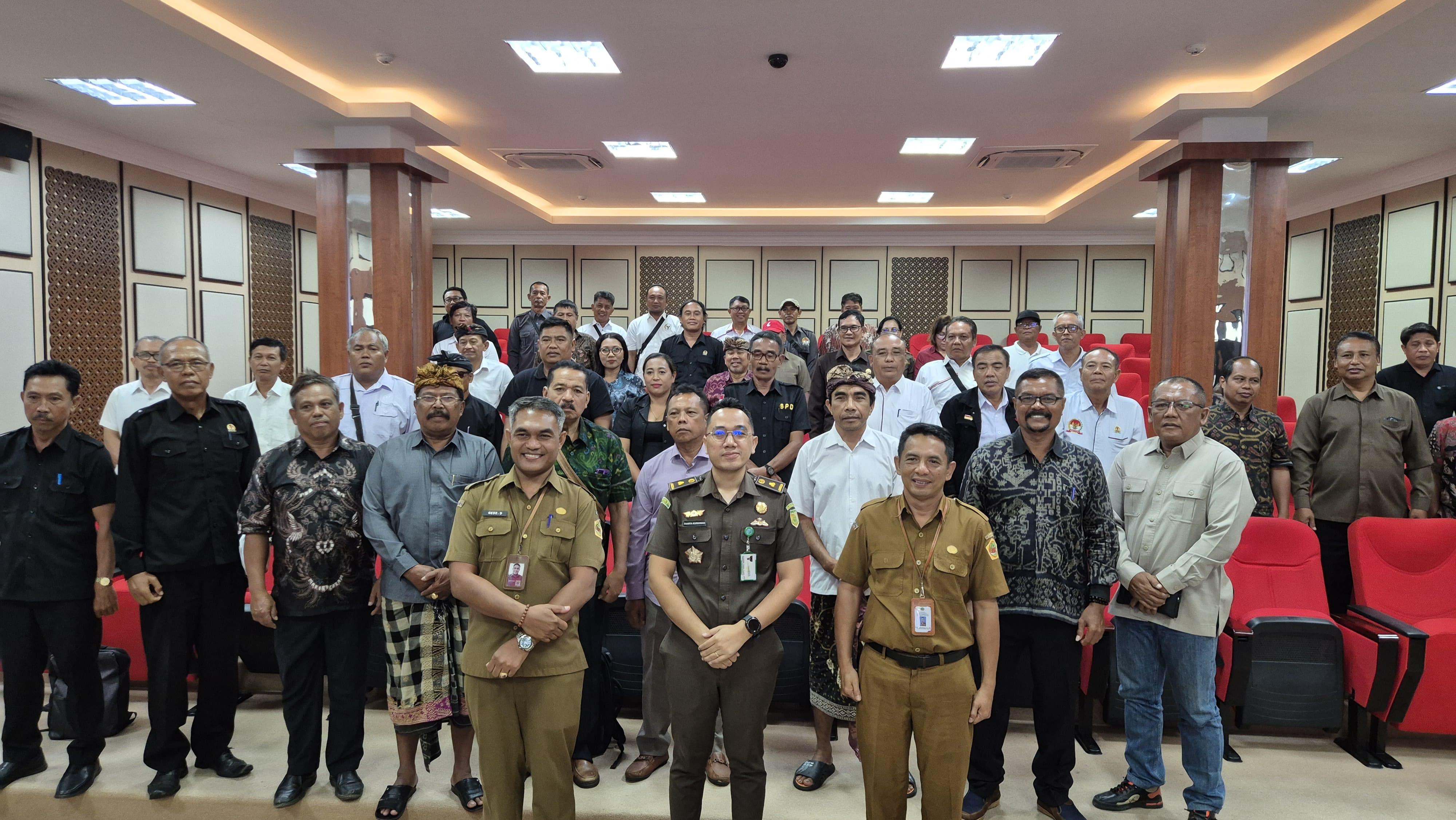 Kejari Gianyar Perkuat Peran BPD Lewat Program JAGA DESA, Cegah Korupsi dan Tingkatkan Tata Kelola Desa