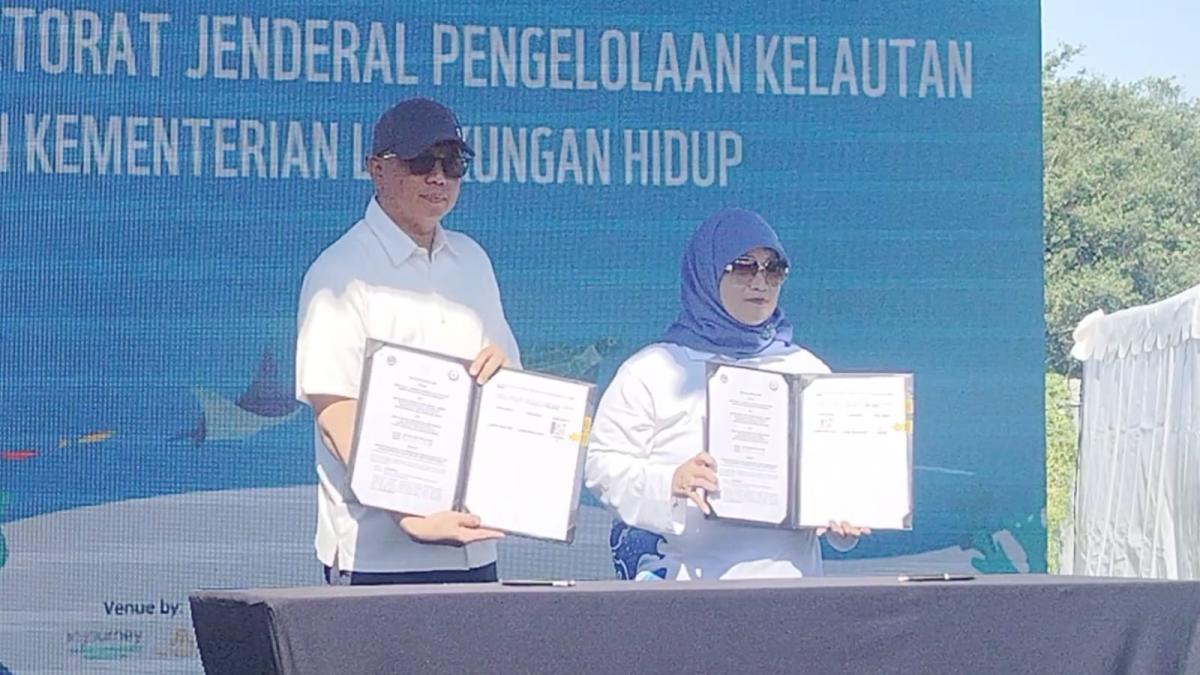 Layang-Layang Terbang di Langit Nusa Dua, KKP dan Mitra Serukan Aksi Nyata Jaga Laut Indonesia