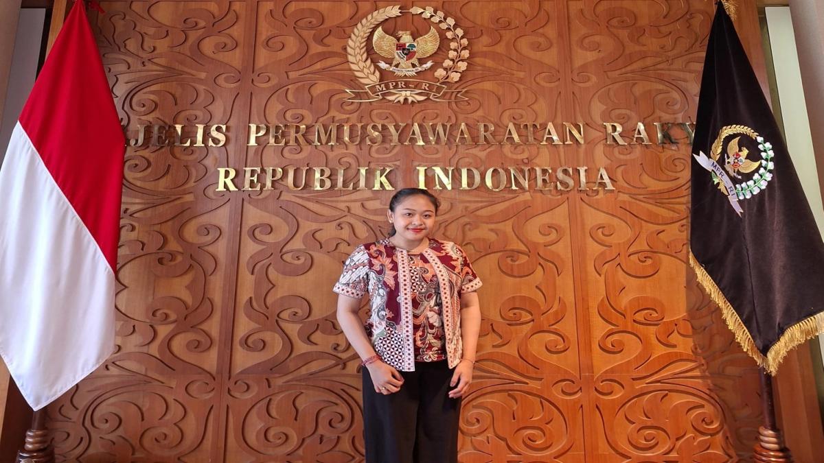 Mahasiswi UHN Sugriwa Denpasar Tembus 5 Besar Political Future Leader, Bawa Isu Bali-NTT hingga ke Senayan