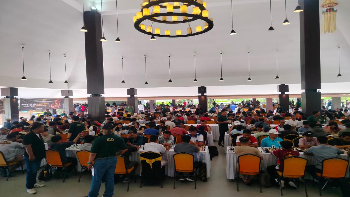 Open Catur Nasional di Gianyar Diikuti Ratusan Pecatur, Hadirkan GM Asal Inggris