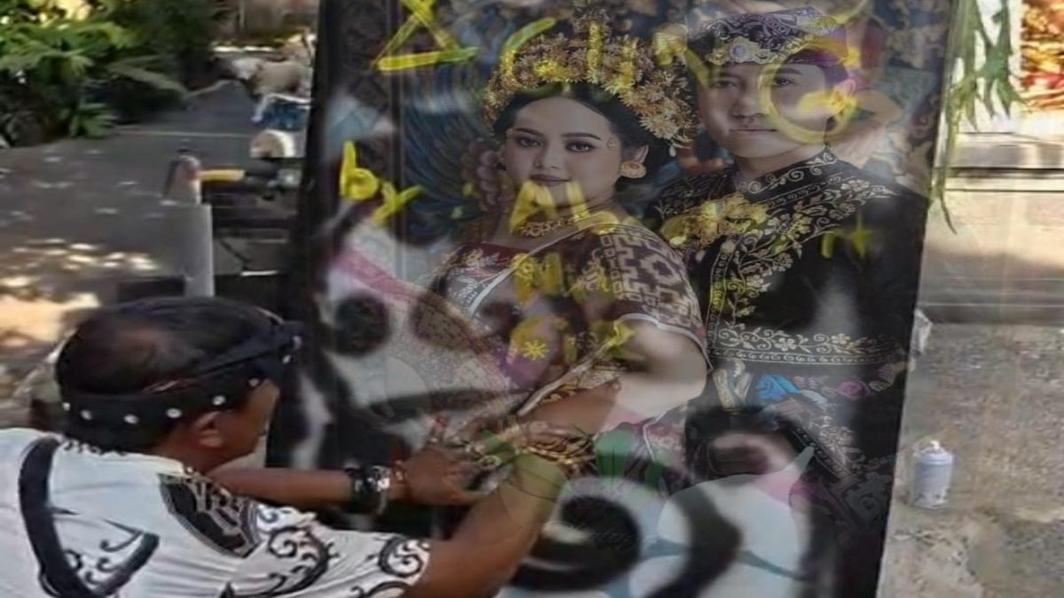 Pameran Aboetd Art di Batanancak: Ketika Seni Abstrak Menyatu dengan Sakralnya Prosesi Pernikahan Bali