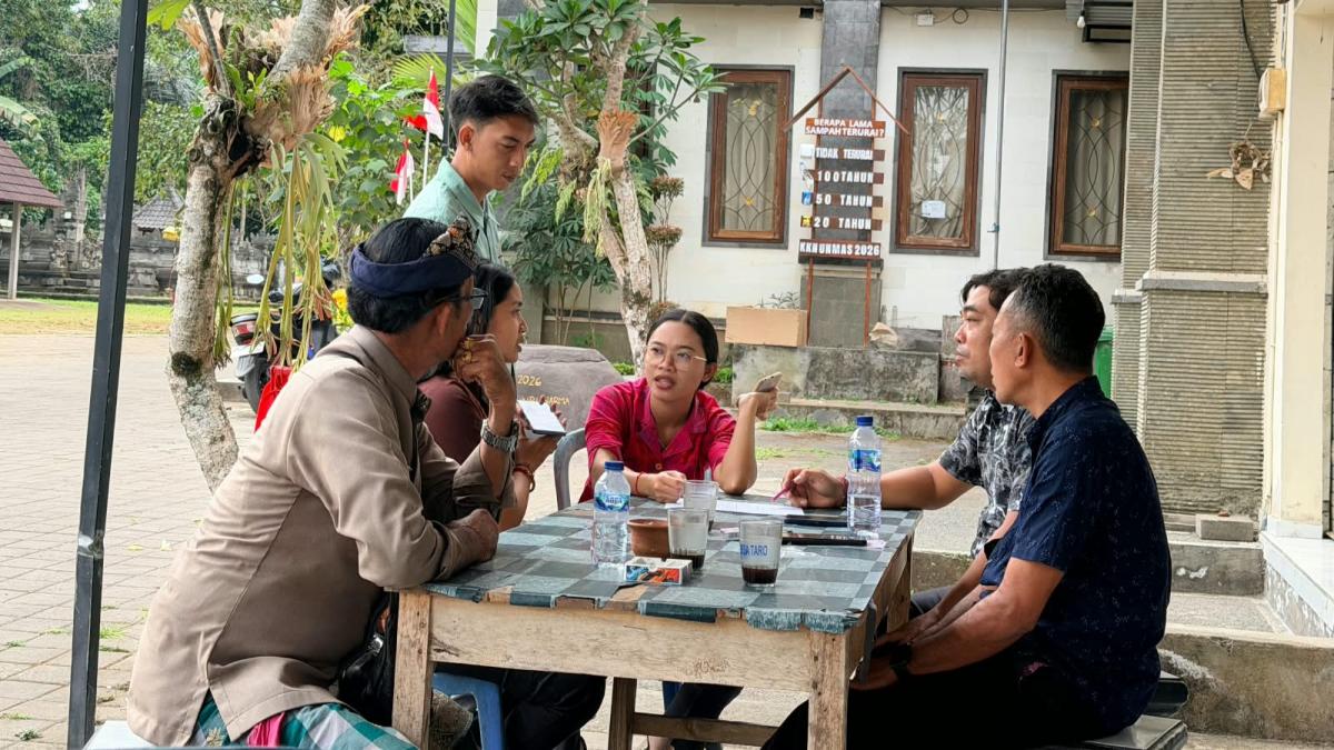 Sinergi Pendamping Desa dan Pemdes Taro Perkuat Program Lingkungan, Sumber Air Jadi Perhatian