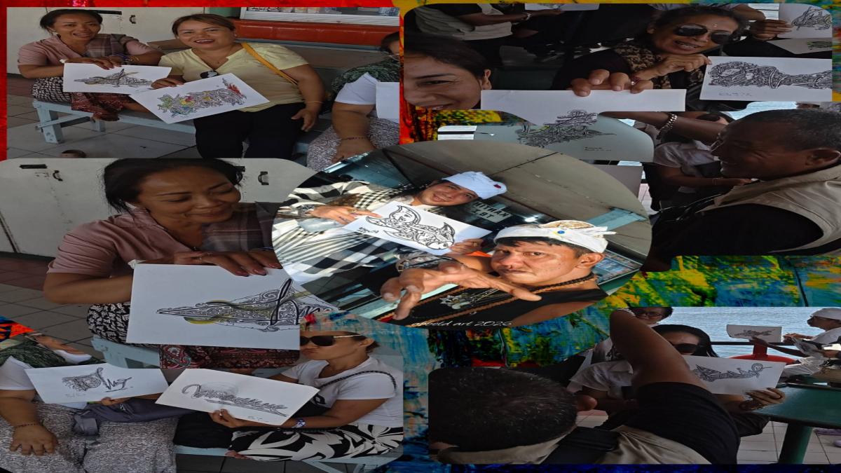 Tanda Tangan Disulap Jadi Karya Seni, Aksi Aboetd Art Sulap Ferry Gilimanuk-Ketapang Jadi Galeri Berjalan