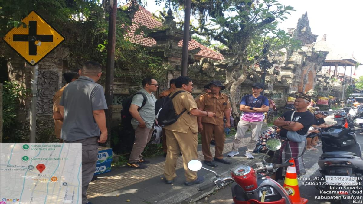 Ubud Berbenah: Kabel Semrawut Disulap Jadi Bawah Tanah, Wajah Kota Wisata Kian Estetis